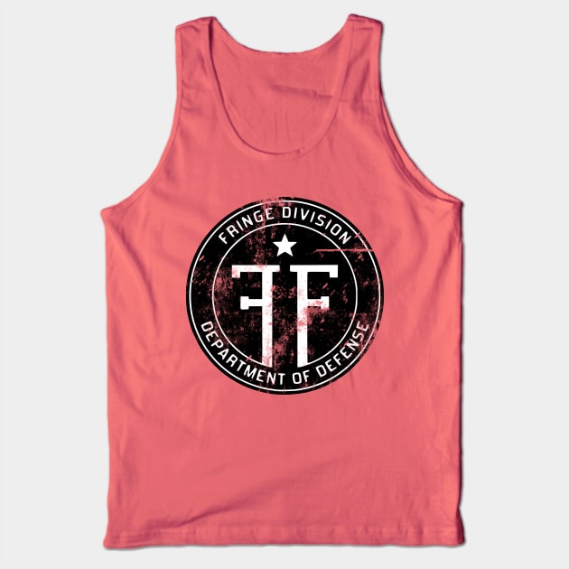 Fringe logo vintage Tank Top by karlangas